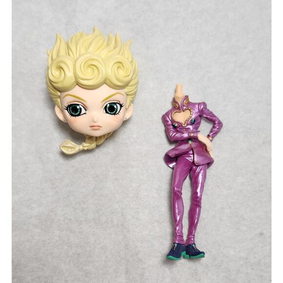 Qposket Jojo's Bizarre Adventure Giorno Giovanna Type B BanDai Pre-owned - Picture 7 of 9